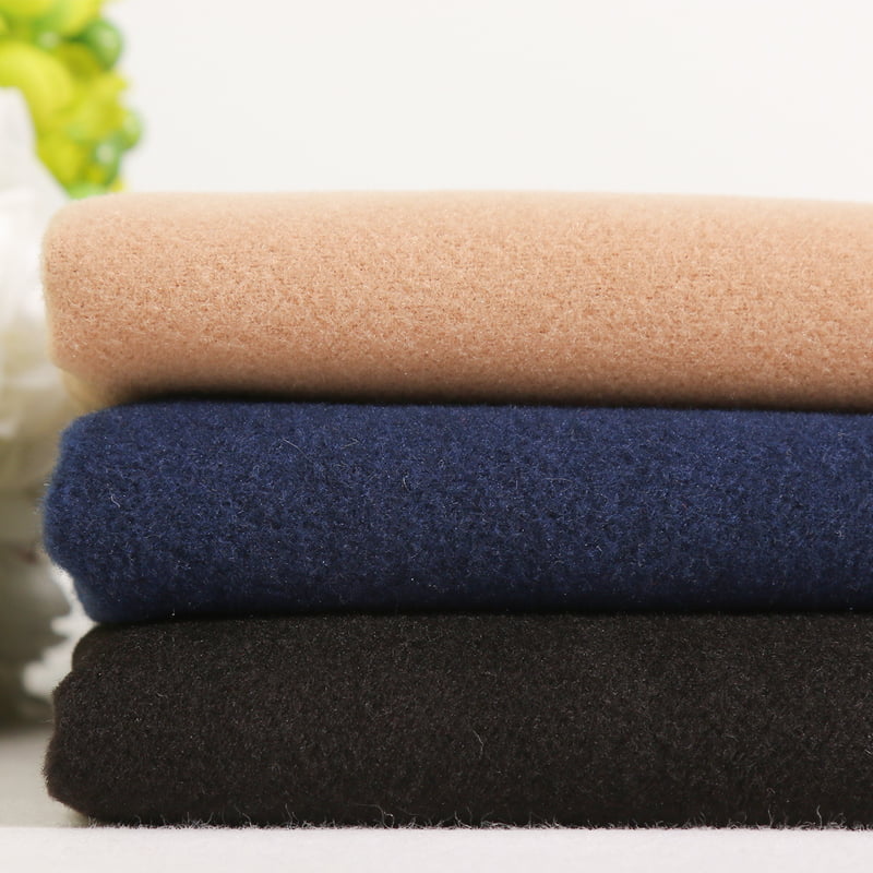 FX50081 ciężarowa podwójna bok szczotkowana Poly Rayon Spandex Fabric na płaszcz zimowy