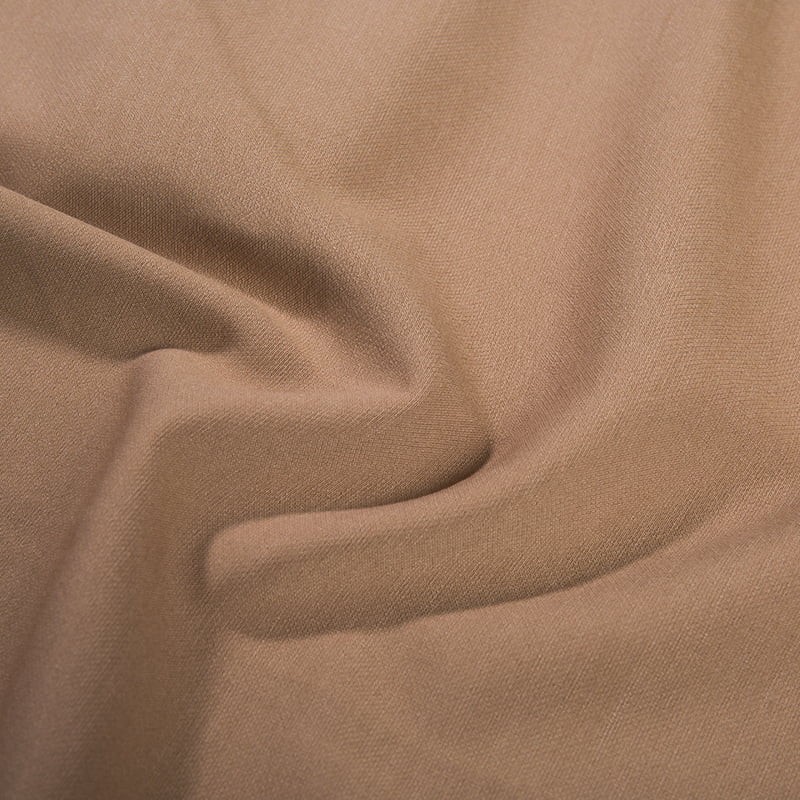 FX55874 Soft Handfeeling Plain Dyed poliester Rayon 4 -Way Stretch wełniany tkanina